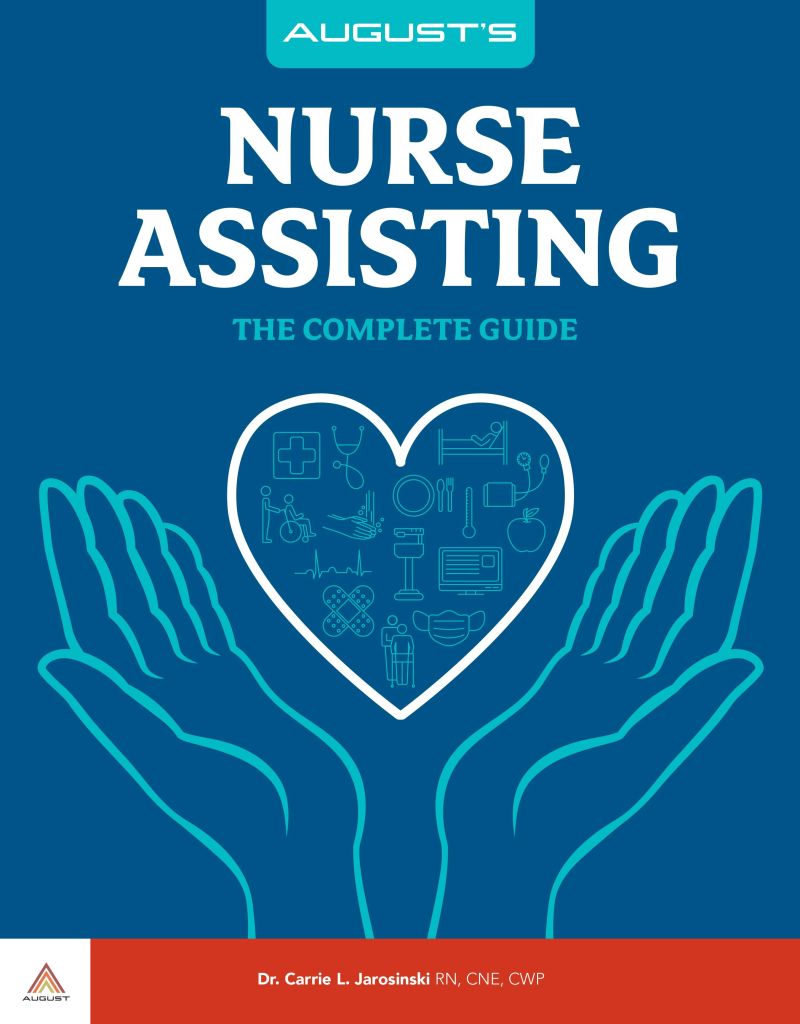 August's Nurse Assisting: The Complete Guide, cover image
