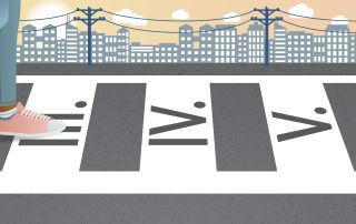 Crosswalk illustration