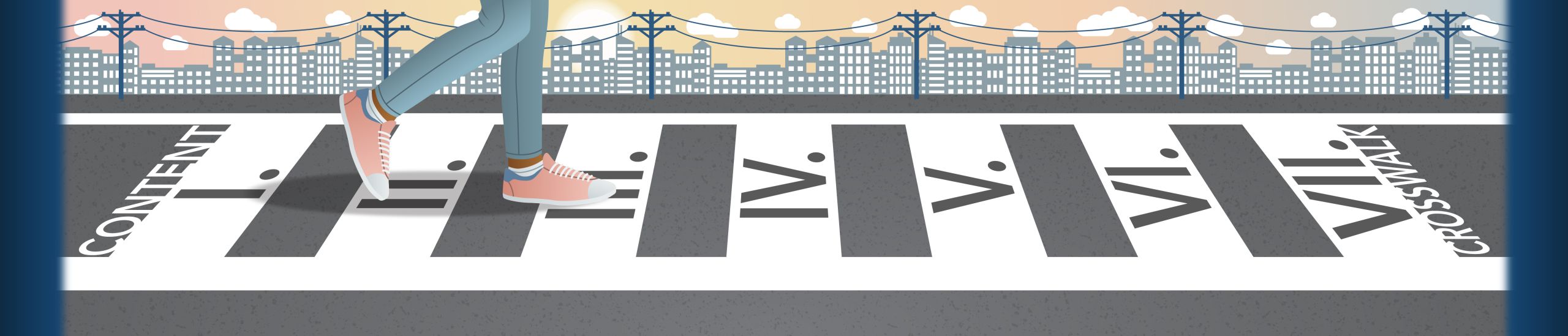 Crosswalk illustration