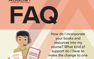 FAQ: How do I incorporate your books and resources into my course?
