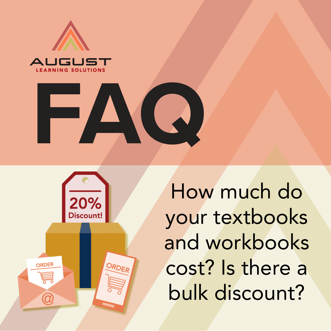 How much do your textbooks cost? Is there a bulk discount?